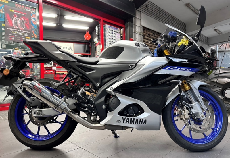 YZF-R15_認證排氣管