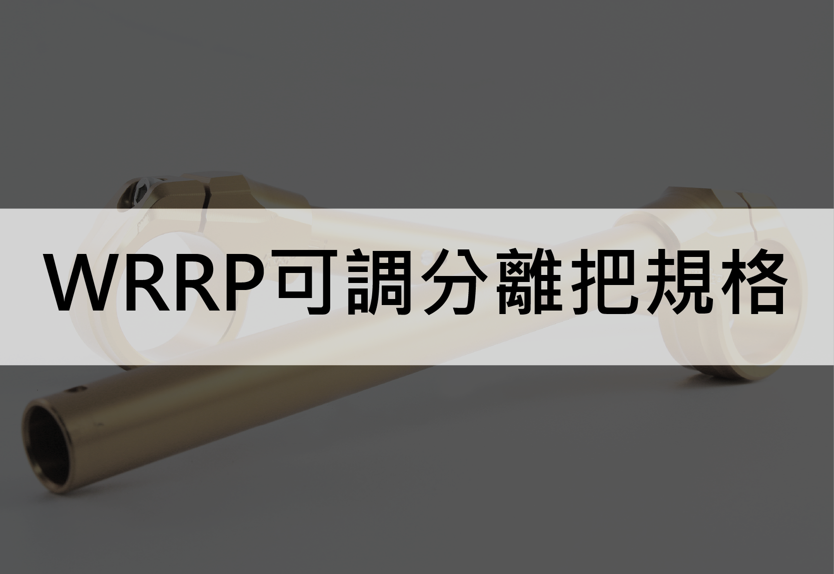 WRRP可調分離把規格