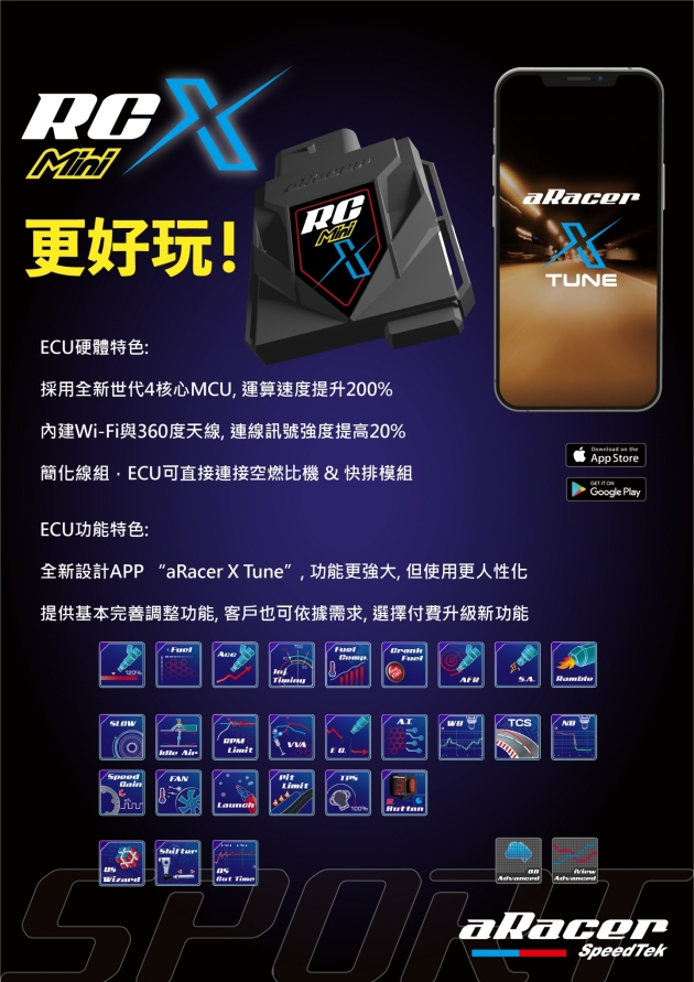 【aRacer】RC MiniX 全取代噴射電腦